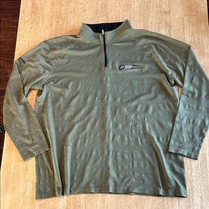 UNRL Green Half-Zip Pullover Polaris